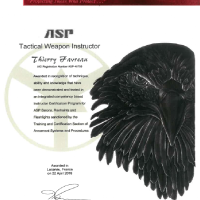 Technical weapon instructor asp